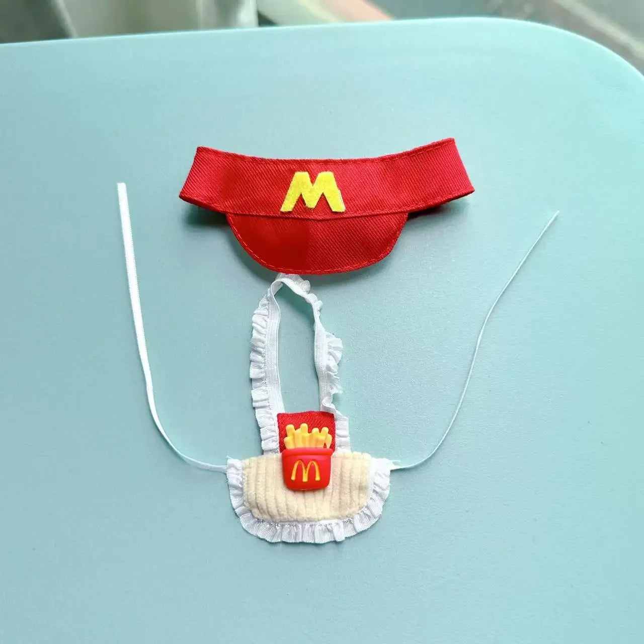 French Fries Apron And M Hat Work Uniforms