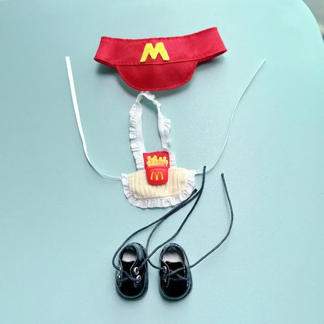 French Fries Apron And M Hat Work Uniforms