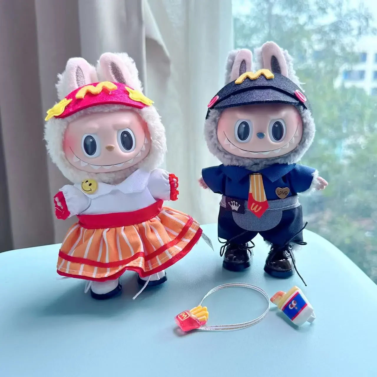 French Fries Apron And M Hat Work Uniforms