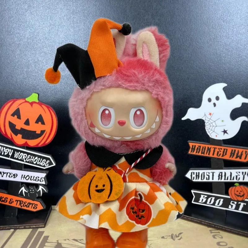 Halloween Labubu Doll Clothes Set