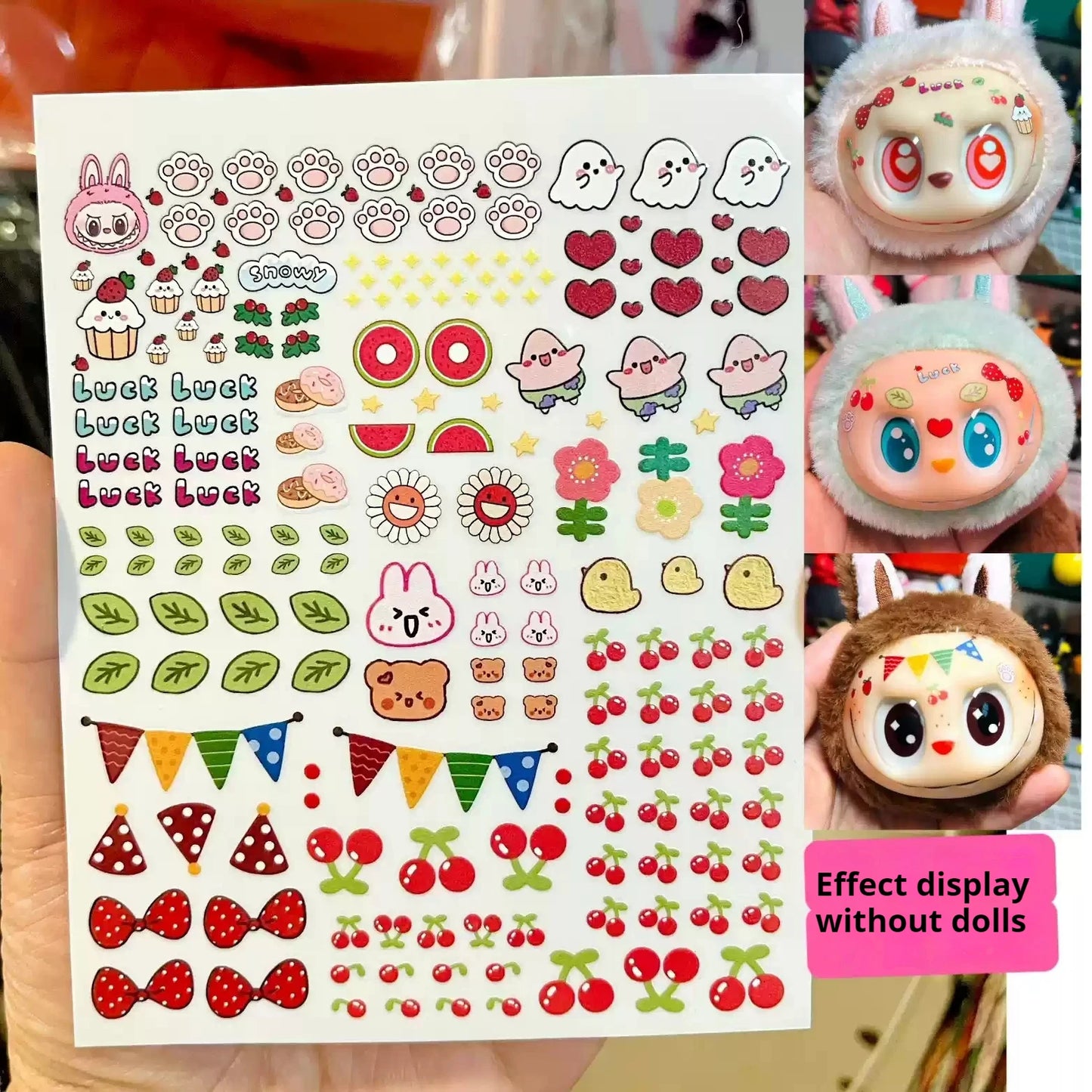 Eye Stickers Vinyl Contact Lenses