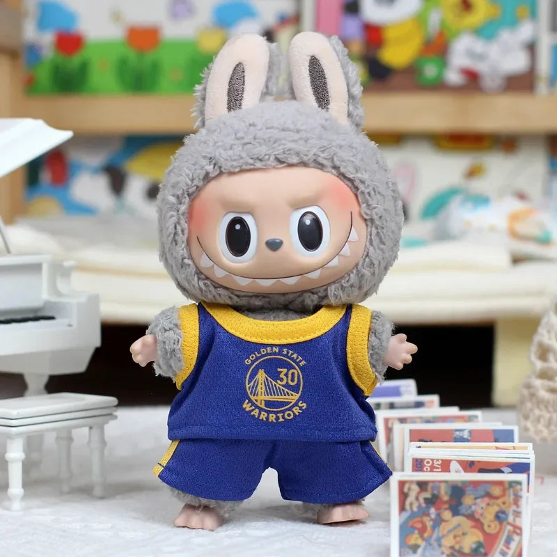Sport Teams Clothing Labubu Doll DIY Sportswear