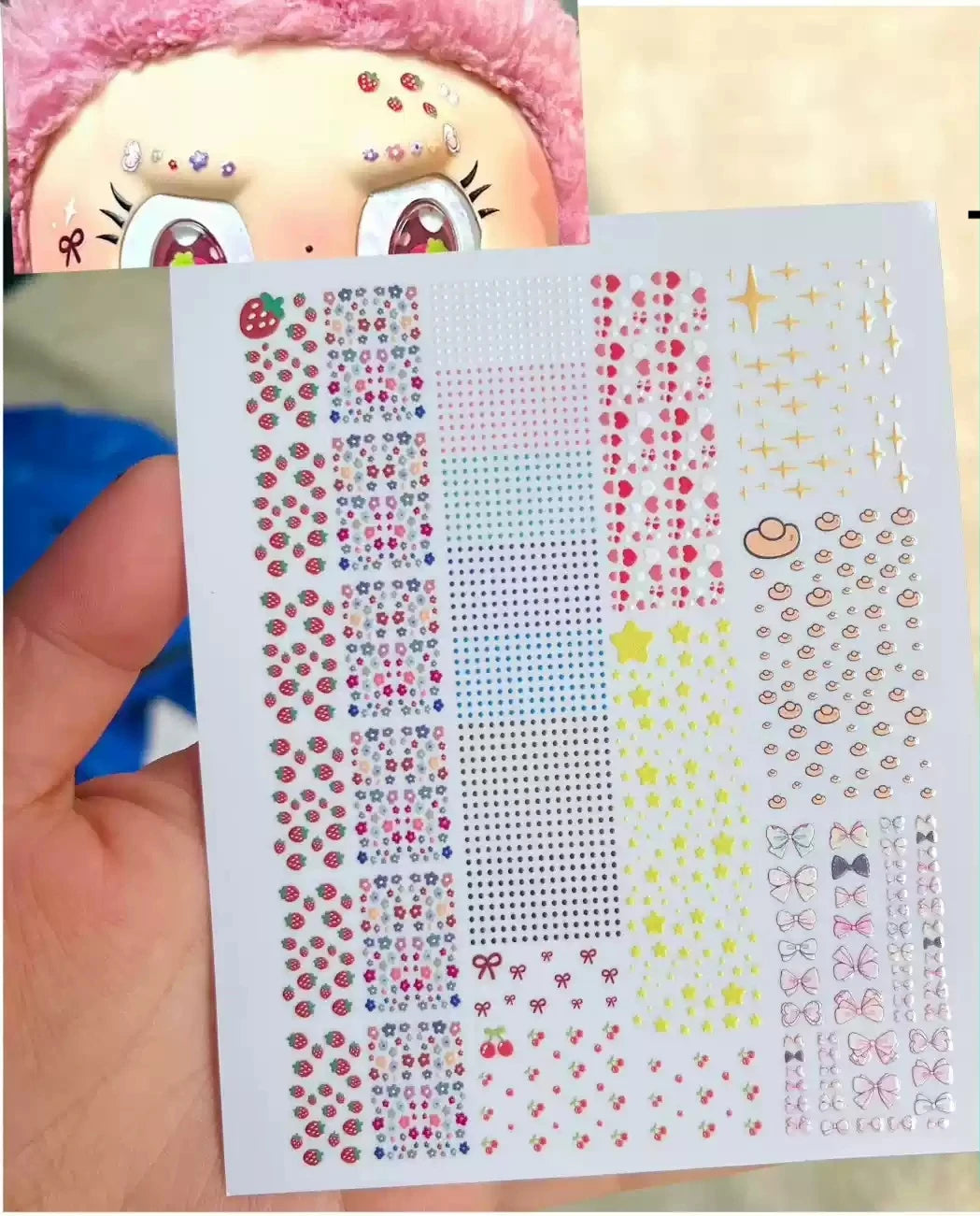 Eye Stickers Vinyl Contact Lenses