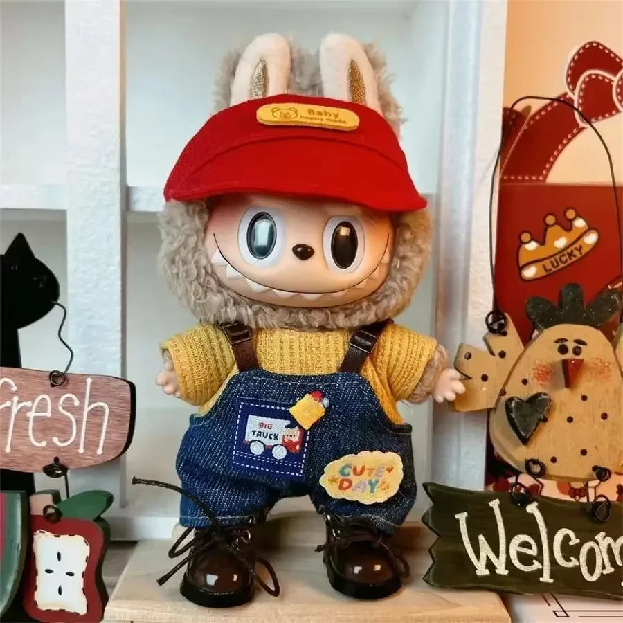 Honey Bear Labubu Outfit | Warm Autumn Look