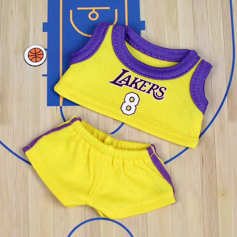 Sport Teams Clothing Labubu Doll DIY Sportswear
