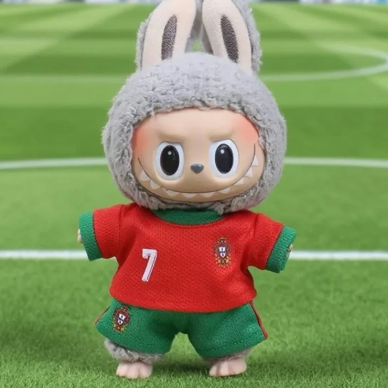 Sport Teams Clothing Labubu Doll DIY Sportswear