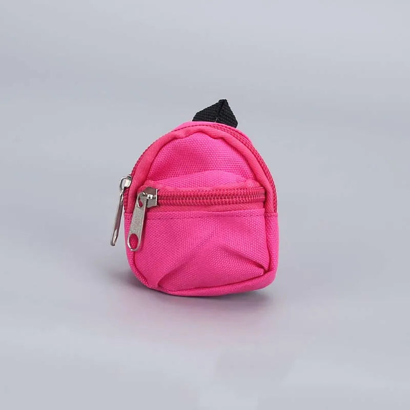 Mini Backpack Zipper Doll Bag