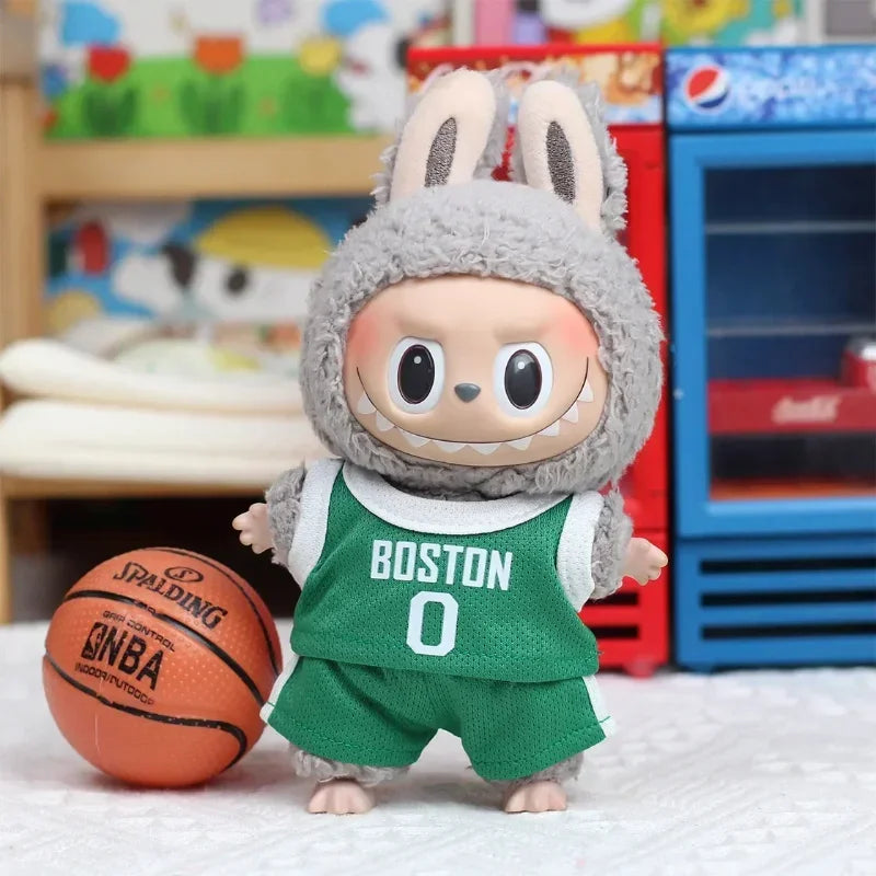 Sport Teams Clothing Labubu Doll DIY Sportswear