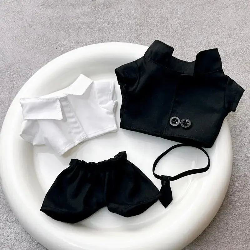 Cool suit Labubu Outfit | Classic Academia Style