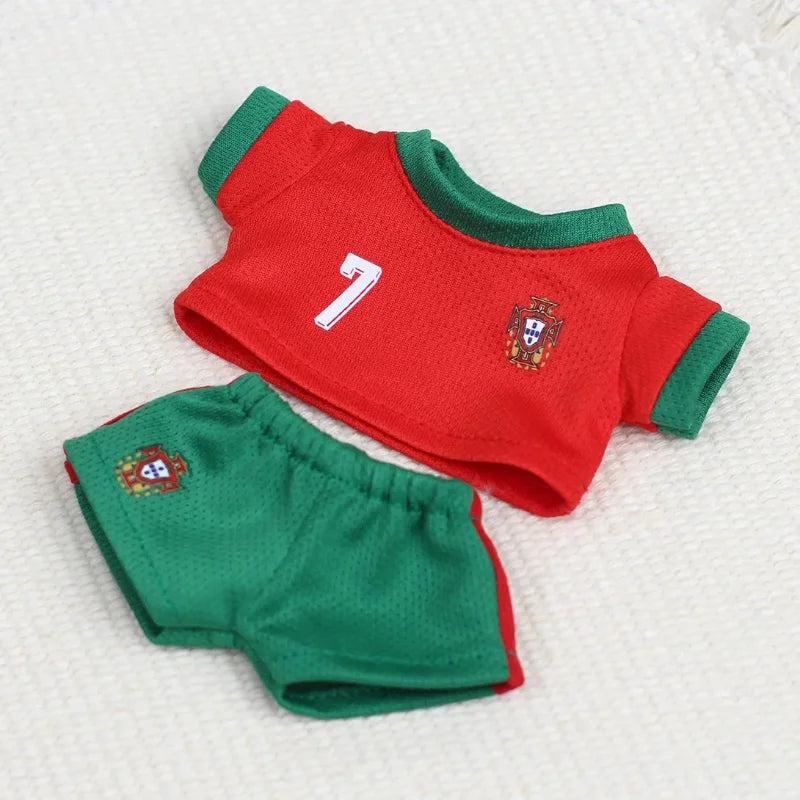 Sport Teams Clothing Labubu Doll DIY Sportswear