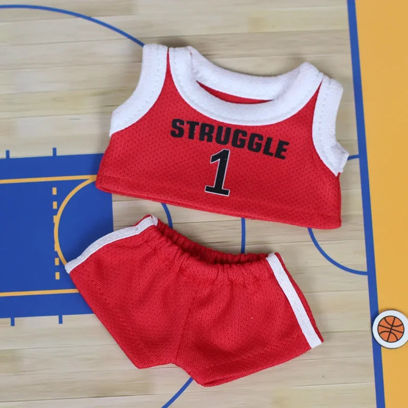 Sport Teams Clothing Labubu Doll DIY Sportswear