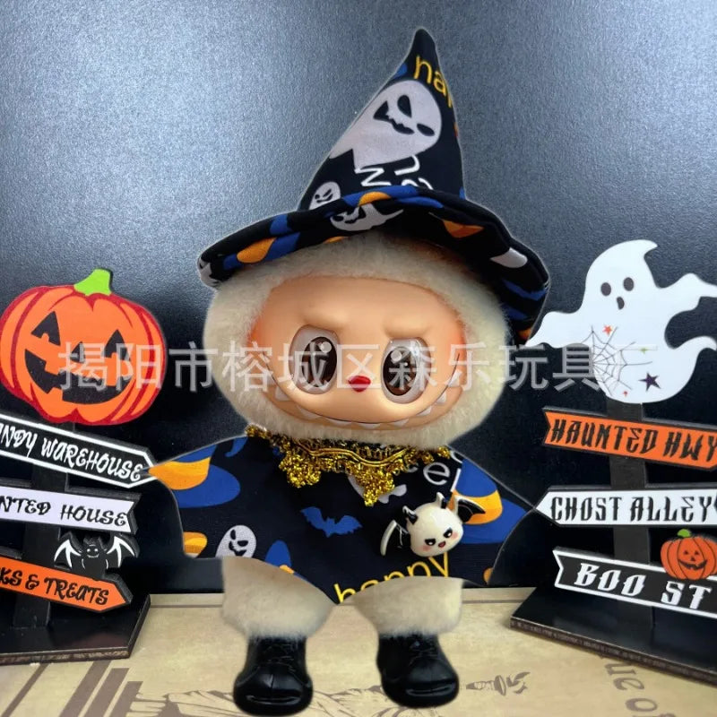 Halloween Labubu Doll Clothes Set