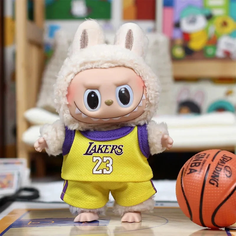 Sport Teams Clothing Labubu Doll DIY Sportswear