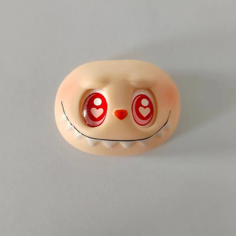 Labubu Doll Parts DIY Kit PVC Face Changing Accessories Hands Feet Replacement Supplies for DIY Doll Makers