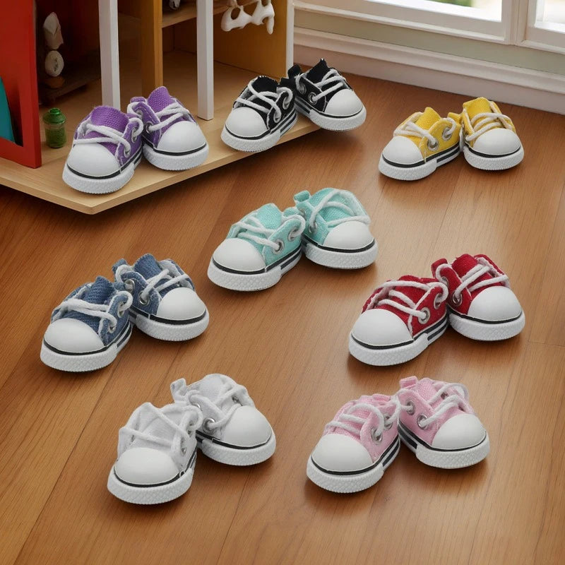 Mini Colored Canvas Shoes