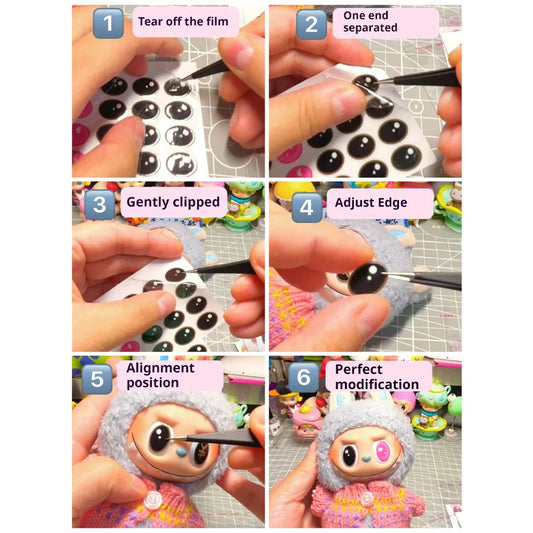 Eye Stickers Vinyl Contact Lenses